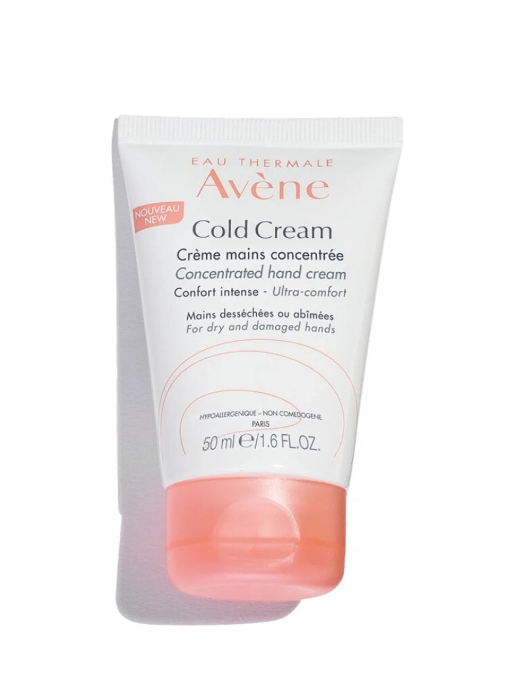 Cold Cream Concentrated Hand Cream – White with Pink Cap